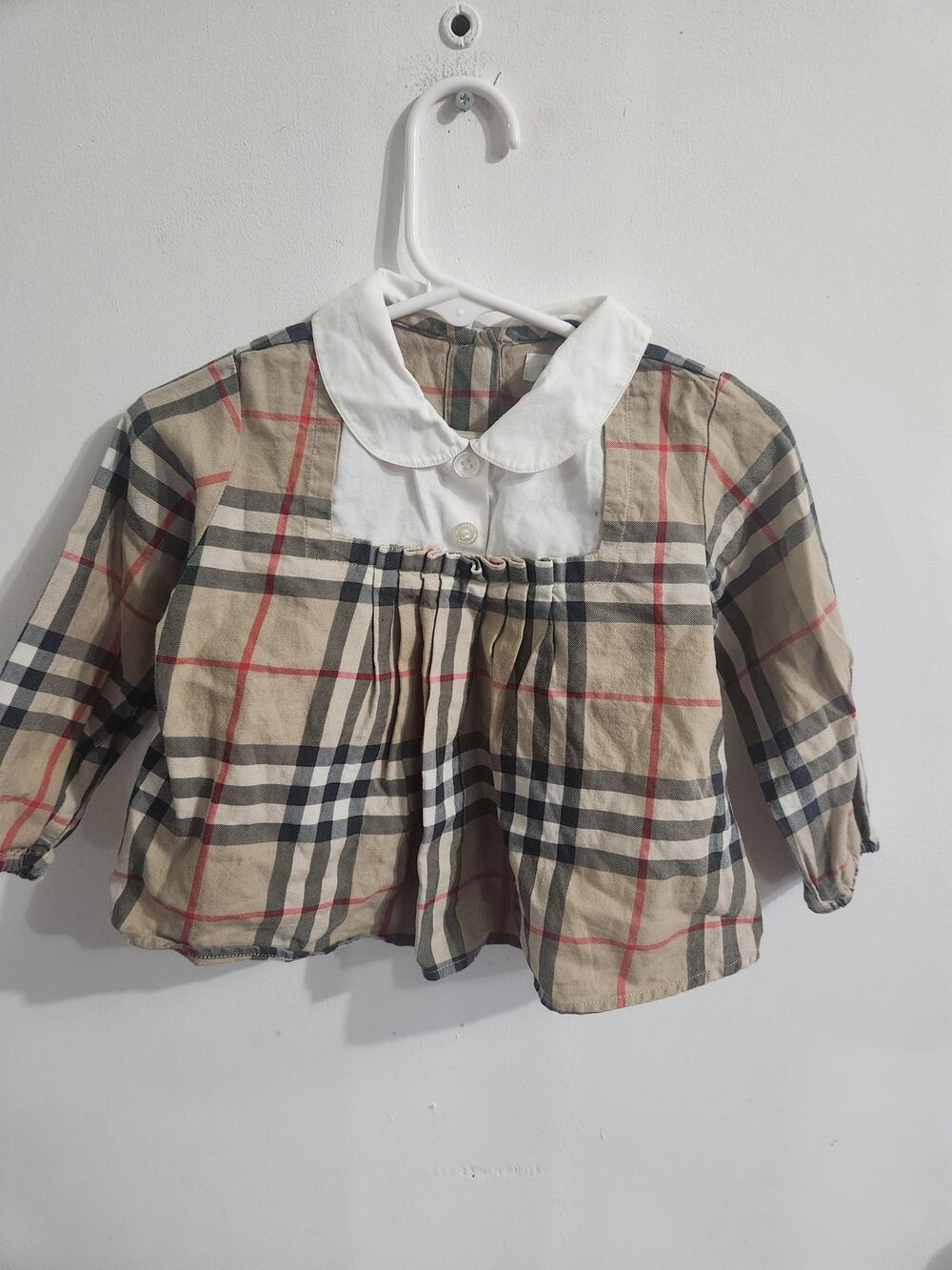 Burberry baby girl top tunic 18m